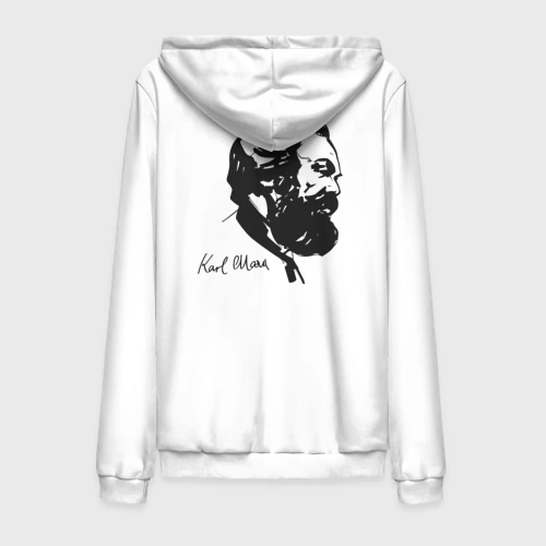 Мужская толстовка на молнии хлопок Karl Marx