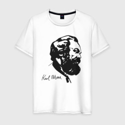 Мужская футболка хлопок Karl Marx