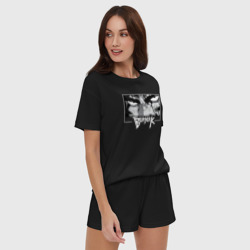 Женская пижама с шортиками хлопок Ярость Гатса аниме - фото 2