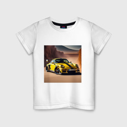 Детская футболка хлопок Porsche 911