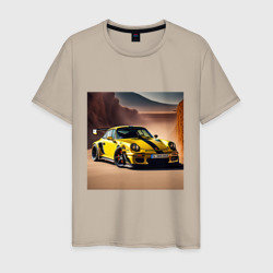 Мужская футболка хлопок Porsche 911