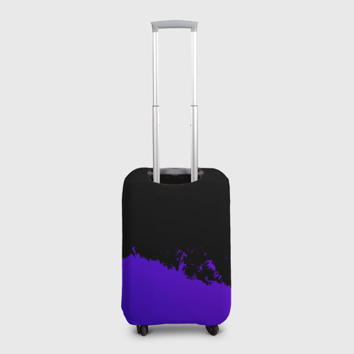 Чехол для чемодана 3D Three Days Grace purple grunge, цвет 3D печать - фото 2