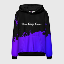 Мужская толстовка 3D Three Days Grace purple grunge