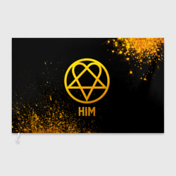 Флаг 3D HIM - gold gradient