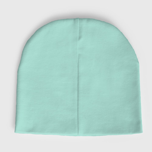 Детская шапка демисезонная Логотип Тетрис, цвет мятный - фото 2