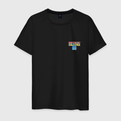 Мужская футболка хлопок Логотип Тетрис - мини