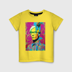 Детская футболка хлопок Andy Warhol - pop art