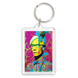 Брелок прямоугольный 35*50 Andy Warhol - pop art