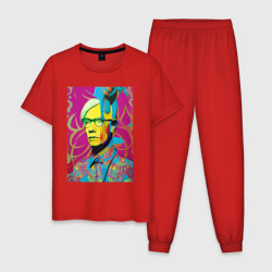 Мужская пижама хлопок Andy Warhol - pop art