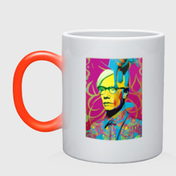 Кружка хамелеон Andy Warhol - pop art