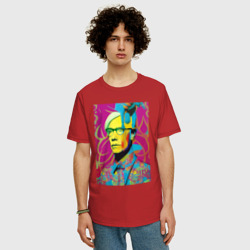 Мужская футболка хлопок Oversize Andy Warhol - pop art - фото 2