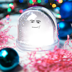 Игрушка Снежный шар Одежда Man Face Roblox - фото 2