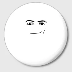 Значок Man Face meme бебрик