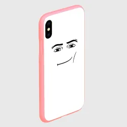 Чехол для iPhone XS Max матовый Man Face meme бебрик - фото 2