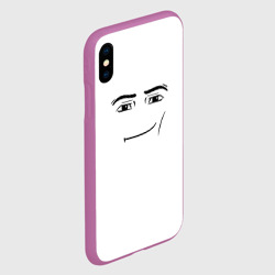Чехол для iPhone XS Max матовый Одежда Man Face Roblox - фото 2