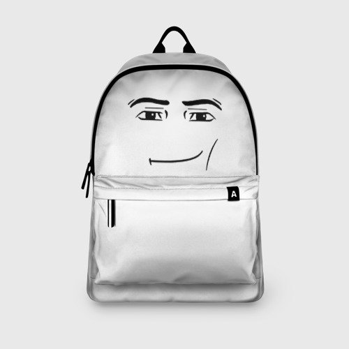 Рюкзак 3D с принтом Одежда Man Face Roblox, вид сбоку #3