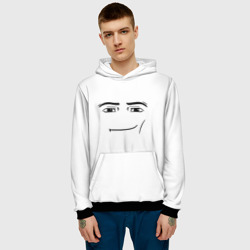 Мужская толстовка 3D Одежда Man Face Roblox - фото 2