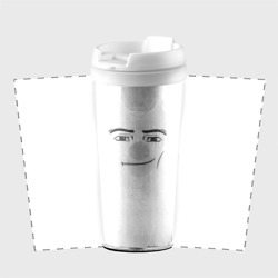 Термокружка-непроливайка Одежда Man Face Roblox - фото 2
