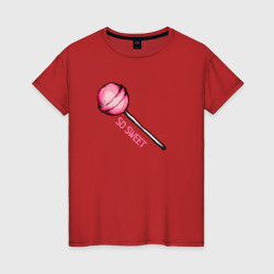 So sweet – Женская футболка хлопок с принтом купить со скидкой в -20%
