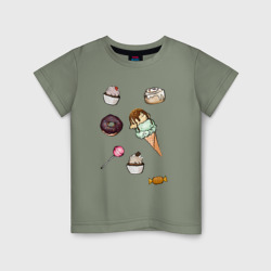 Детская футболка хлопок Сладкая жизнь