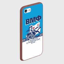 Чехол для iPhone 5/5S матовый ВМФ - военно-морской флот - фото 2