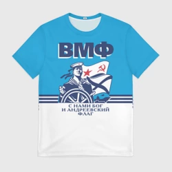 Мужская футболка 3D ВМФ - военно-морской флот