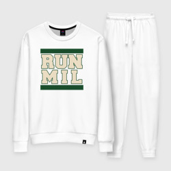 Женский костюм хлопок Run Milwaukee Bucks