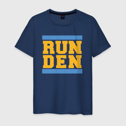 Мужская футболка хлопок Run Denver Nuggets