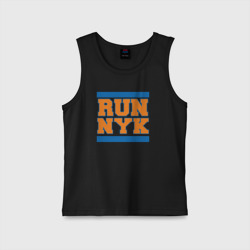 Детская майка хлопок Run New York Knicks