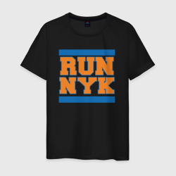 Мужская футболка хлопок Run New York Knicks