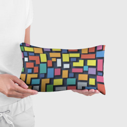 Подушка 3D антистресс Тетрис цветные кубики - фото 2