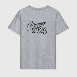 Мужская футболка хлопок Выпуск 2023 каллиграфия