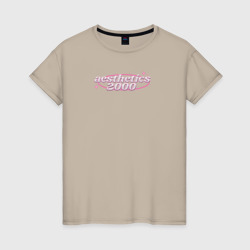 Женская футболка хлопок Aesthetics 2000