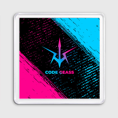 Магнит 55*55 Code Geass - neon gradient