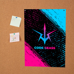 Постер Code Geass - neon gradient - фото 2
