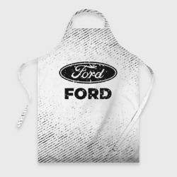 Фартук 3D Ford с потертостями на светлом фоне