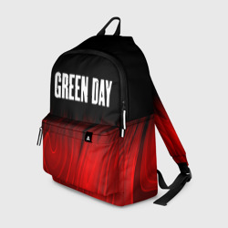 Рюкзак 3D Green Day red plasma