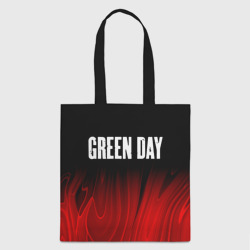 Шоппер 3D Green Day red plasma