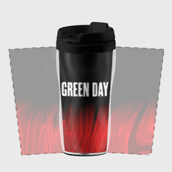 Термокружка-непроливайка Green Day red plasma - фото 2