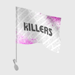 Флаг для автомобиля The Killers rock Legends: надпись и символ