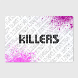 Магнитный плакат 3Х2 The Killers rock Legends: надпись и символ