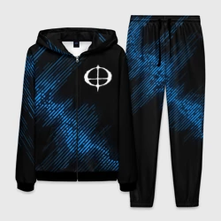 Мужской костюм 3D Ozzy Osbourne звуковая волна