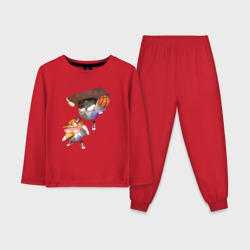 Детская пижама с лонгсливом хлопок Chicken Gun DEN19K & zhura24k