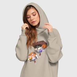 Платье-худи хлопок Chicken Gun DEN19K & zhura24k - фото 2