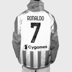 Накидка на куртку 3D Криштиану Роналду Ювентус форма 22-23 домашняя