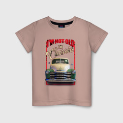 Детская футболка хлопок Классика автомобиль Chevrolet Thriftmaster