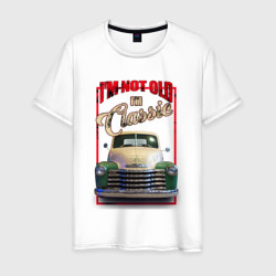 Мужская футболка хлопок Классика автомобиль Chevrolet Thriftmaster