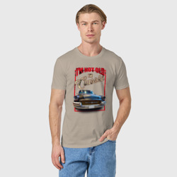 Мужская футболка хлопок Классика автомобиль Buick Roadmaster - фото 2