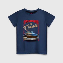 Детская футболка хлопок Классика автомобиль Buick Roadmaster