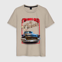 Мужская футболка хлопок Классика автомобиль Buick Roadmaster
